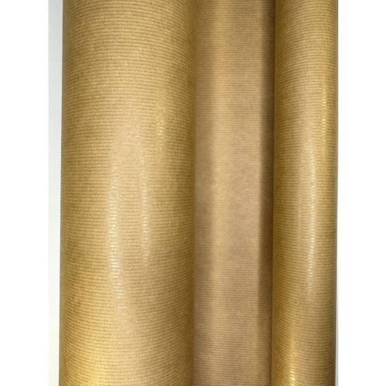 Папір пакувальний крафт-двосторонній 0,68 х 8м Бежевий Unison (Пт-І-3)