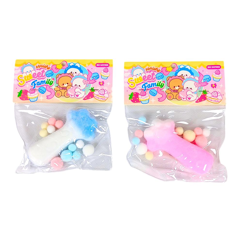 Таба сквіш антистрес X4-24 Лапка довга хутряна (712202)