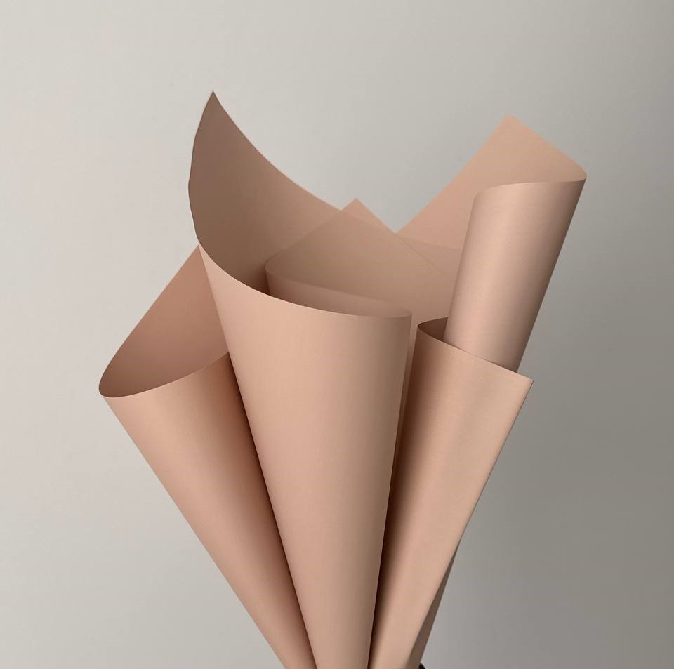 Пленка матовая "Моно" 60 мкр, 58 х 58см - 20 листов (j00334 -30)