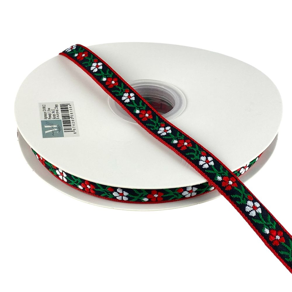 Стрічка репсова 15мм х 22м (D19812-12)