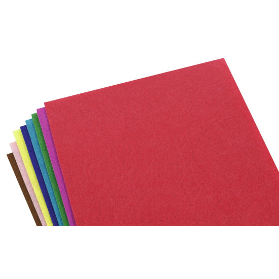 Фетр 1,2мм  А4 -8 листов MIX, 170HQMIX-7 (170HQMIX-7)