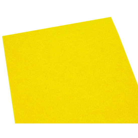 Фетр 20 * 30см 10 аркушів, 2мм, жовтий (7783)