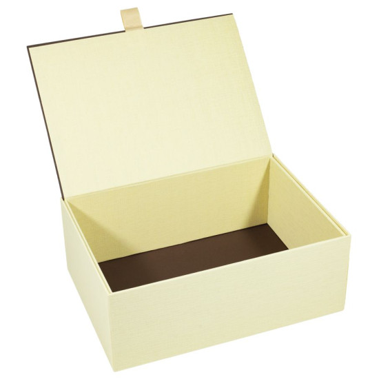 Коробка Y91342T-1 подарункова прямокутна шоколадная, 3 шт.,  30x21.5x11.5cm/27x19.5x9.5cm/24x17.5x7.5cm Бежевий Unison (Y91342T-1)