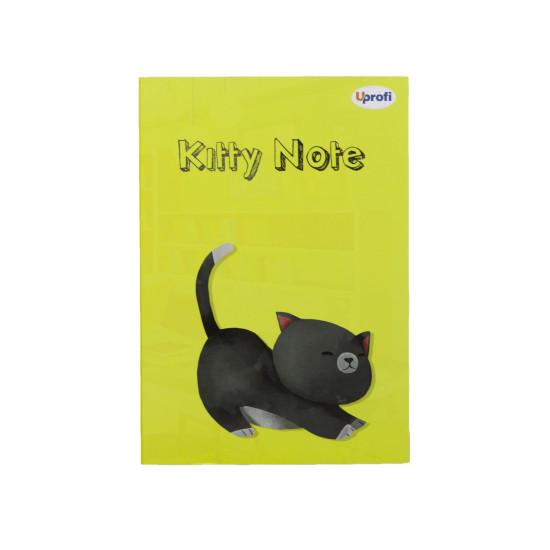 Блокнот TM Profiplan "Kitty note", yellow, B6 (50636)