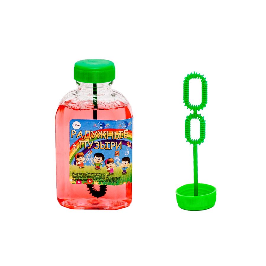 Пузыри мыльные РАДУГА 300мл Разноцветный Unison (V 300)