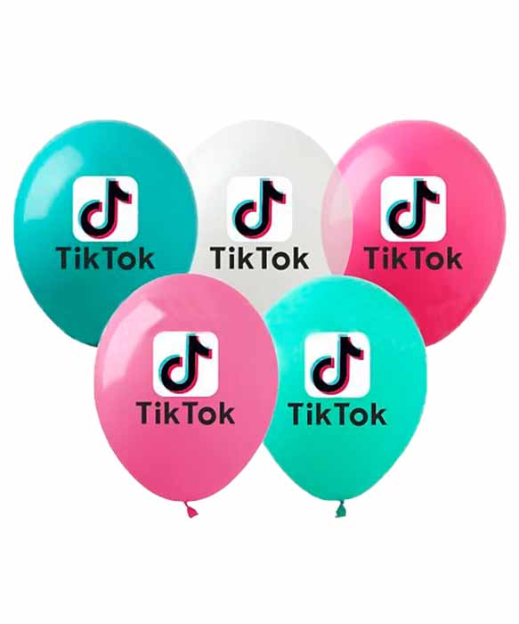 Шарики Pelican 12' (30 см) "ТІК ТОК-3", 10шт/уп Разноцветный Pelican (828293/ 828005)