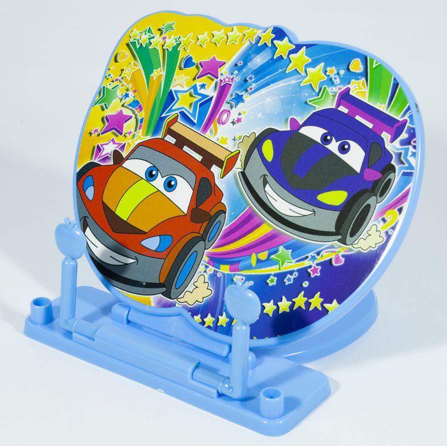 Подставка для книг пластикова "Машины" Разноцветный Unison (029-16.1)