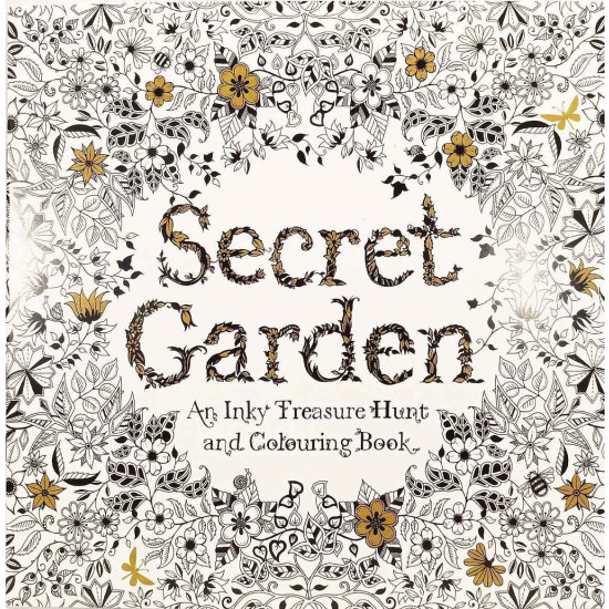 Розмальовка - антистрес "Зачарований ліс" 12 аркушів, 24 картинки, 25 х 25см, 120г/м² Unison (687-7)