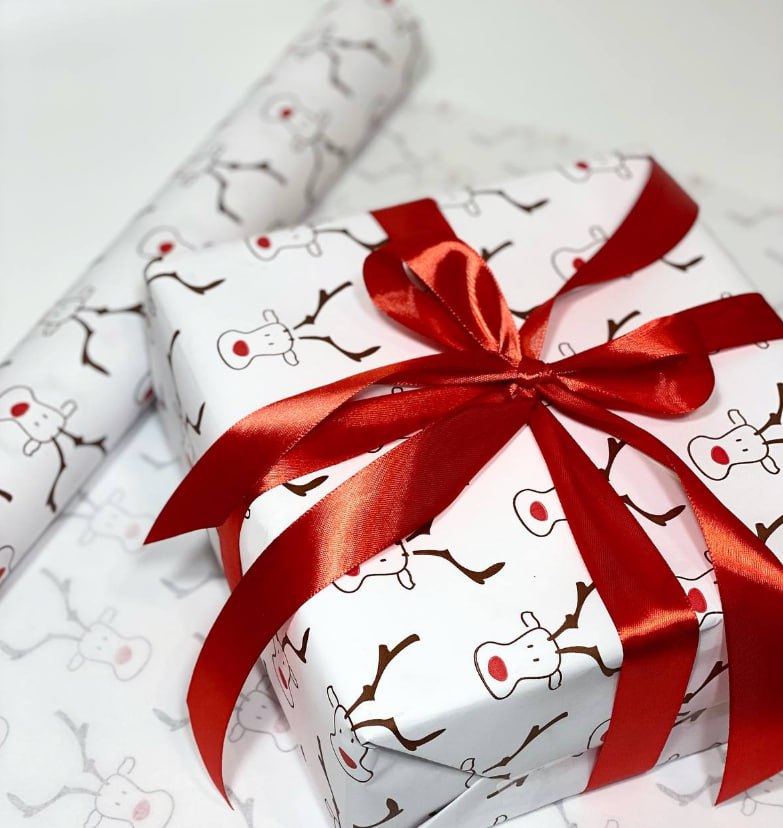 Папір пакувальний крафт-двосторонній 0,7 х 7м Білий Unison (Пт 465.17)