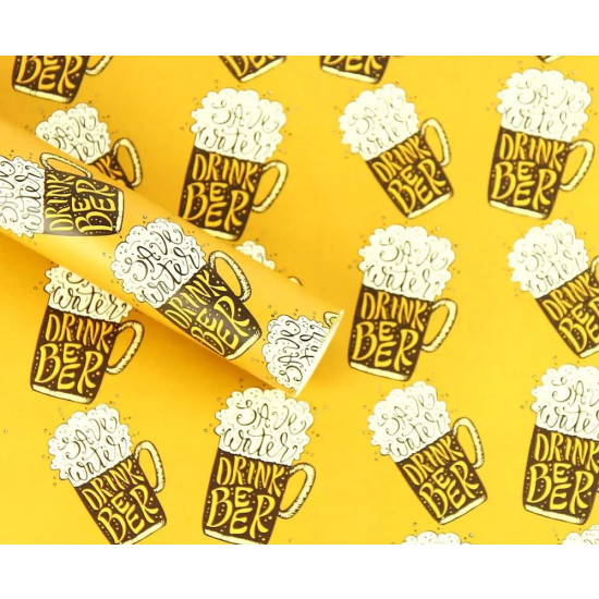 Папір для пакування подарунків 10 листів - 100 х 70см 50г (PCZ10070-10-612)