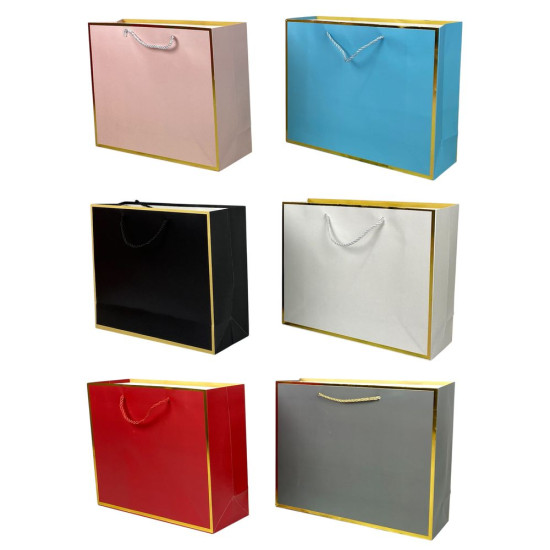 Пакет подарунковий 210гр, 32 х 26 х 11см (9309M)