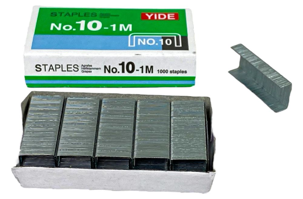 Скоба для степлера №10 YIDE, 1000шт, 19гр (YIDE10)