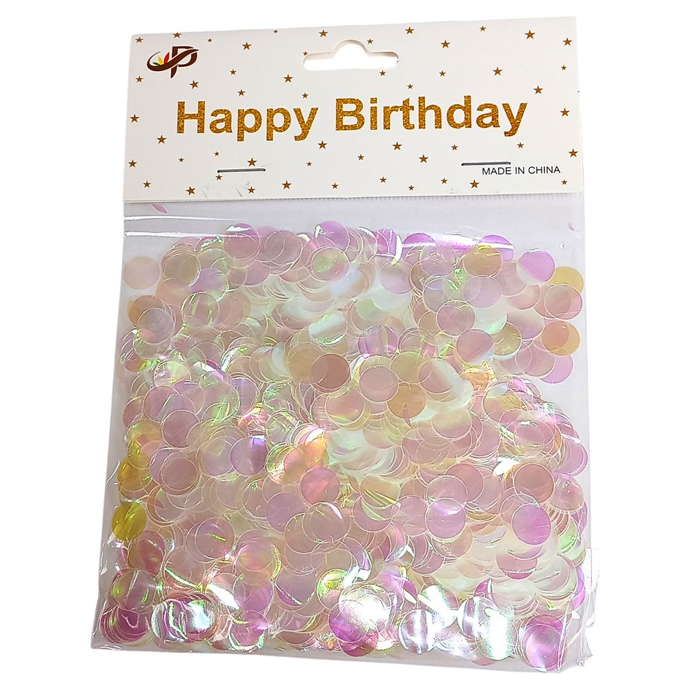 Конфетті кружечки  10мм, ±20гр  хамелеон (917-4)