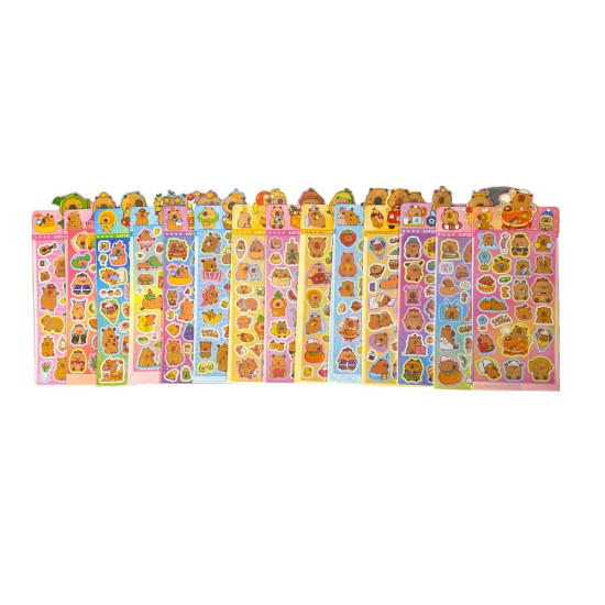 Наклейка "Капібара" 22,5 х 9,5см (ST-4703)