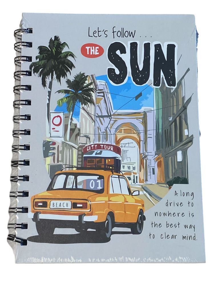 Зошит А5 на спіралі,  80 аркушів 80г/м2 клітинка,  "Ретро" (1813-15)