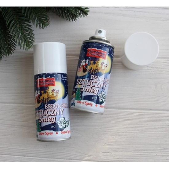 Сніг штучний (спрей), 150 мл, білий БЕЛЬГІЯ (012783)