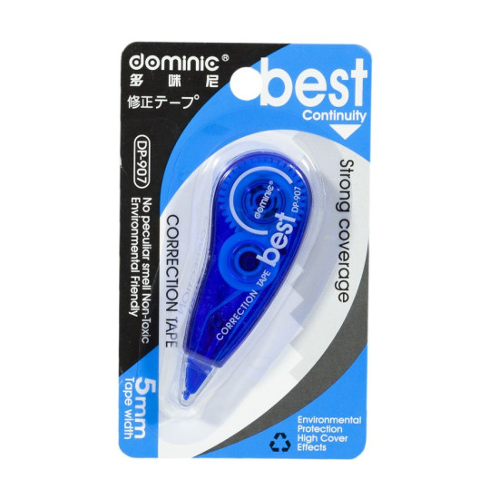 Корректор ленточный  "Dominik" 3мх5мм . mix. 907-DP Unison (907-DP)