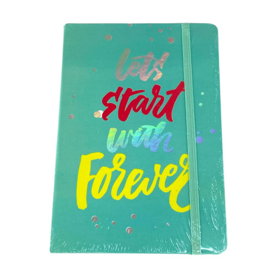 Зошит А5 картонна обкладинка 80 аркушів 80 гр,  клітинка 5 х 5мм  Мотивація (A5-520)