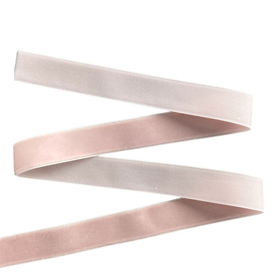 Оксамитова стрічка  1,5 см х 50 ярдів Рожевий Marill (D00815- 06)