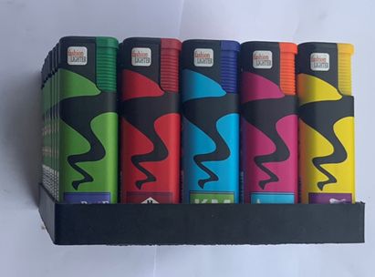 Зажигалки (Турбо пламя) FASHION LIGHTER Разноцветный Unison (KF831-4)