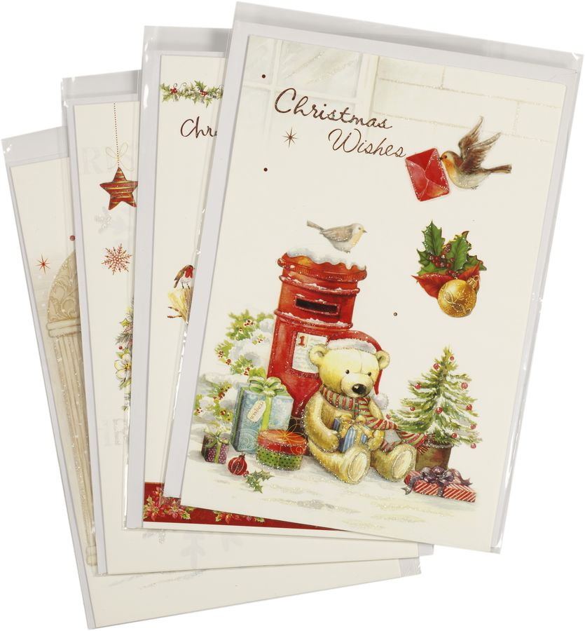 Листівки  новорічні  K51,  14х21см,  з конвертом (K51)