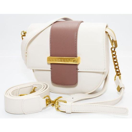 Сумка жіноча біла 16х18,5см екошкіра (9010 white)