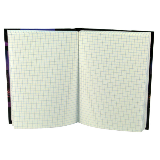 Блокнот амбарна книга А5, клітинка, тверда ламінована обкладинка,   160 аркушів - 14,5х20см. Unison (ЗО-А5/160)