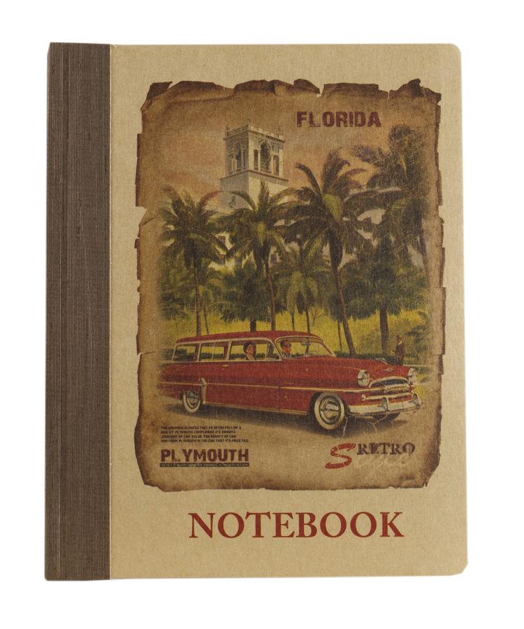 Книжка записна  KRAFT А6, 96 аркушів клітинка, HB6196K (HB6196K)