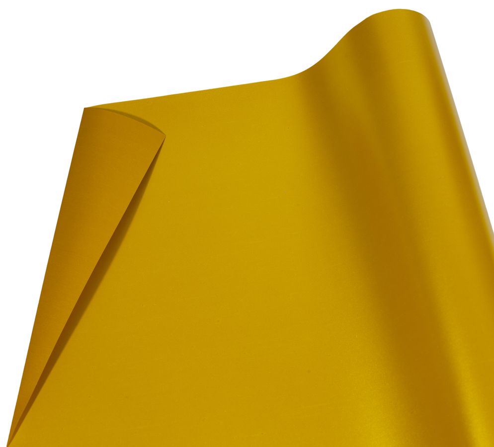 Плівка 0,6х9м, з золотим напиленням для квітів двостороння золото (PTGD-16)