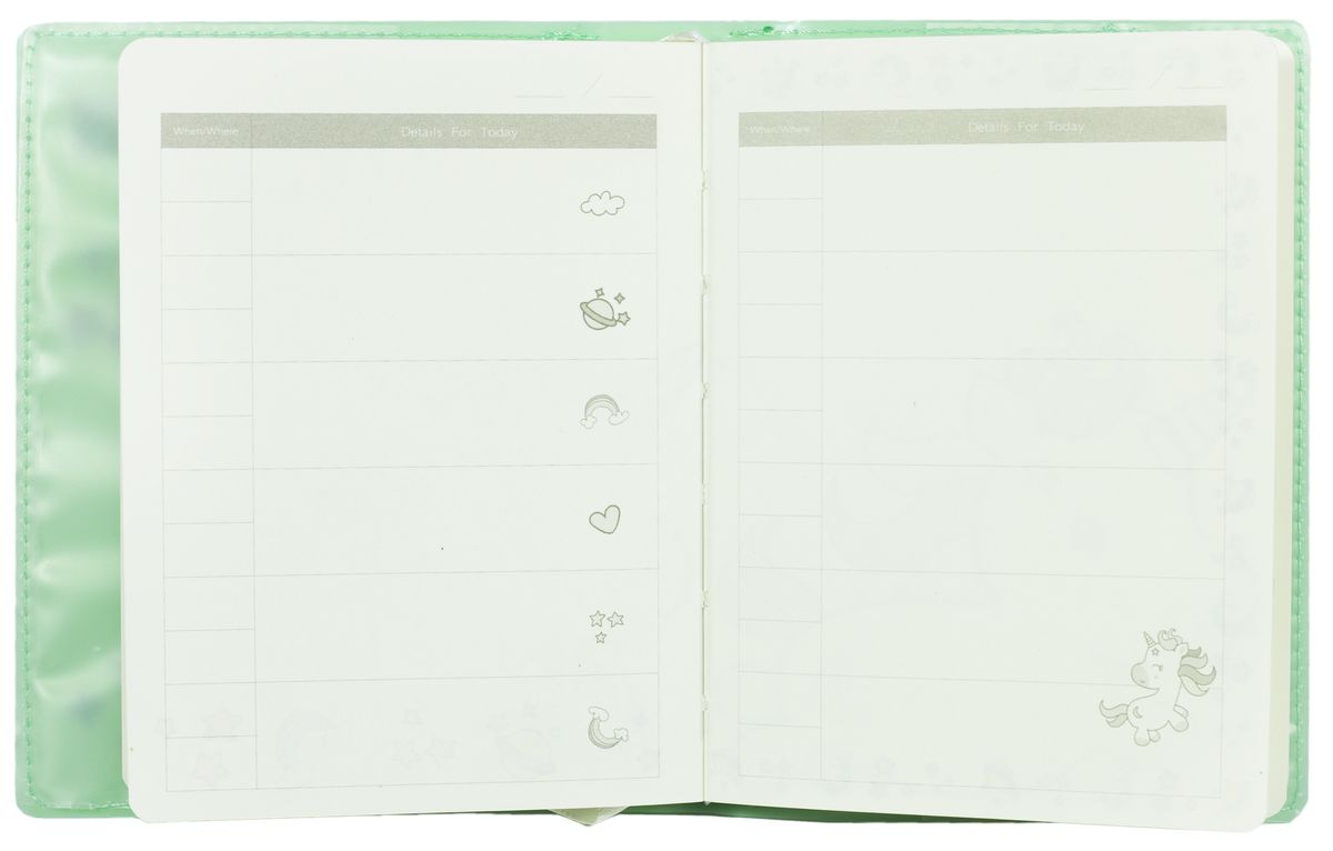 Блокнот LB64K34-3301, 64K,  шкірзам хлястик, 144 аркушів 4 диз (LB64K34-3301)