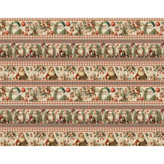 Папір подарунковий  крейдований 80г, новорічний , 100 х 70см  -10 аркушів (PVM10-320NY)