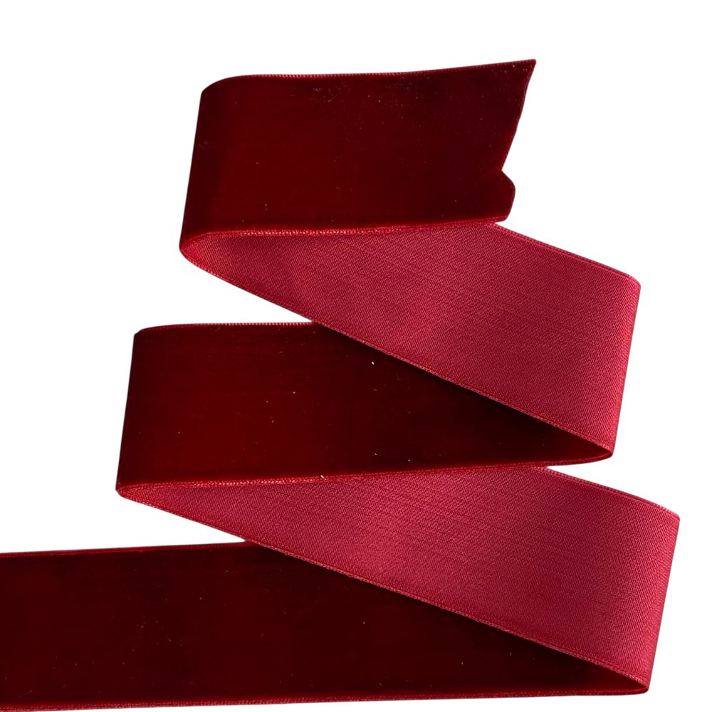 Оксамитова стрічка  5 см (±5мм) х 20 ярдів Marill (D00850- C 84)