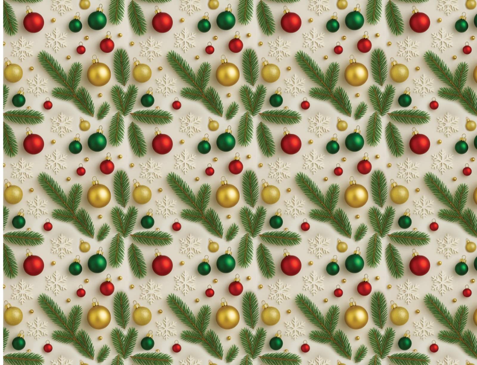 Бумага подарочная мелованная 80г, новогодняя, 100 х 70см -10 листов (PVM10-324NY)