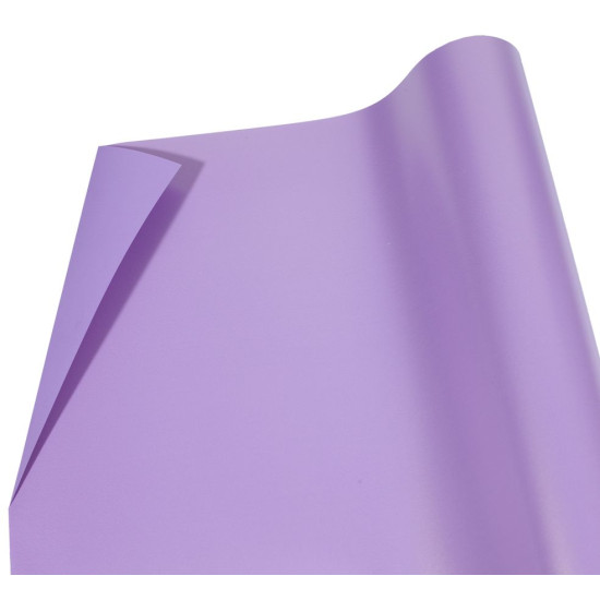 Плівка 0,6х9м, з золотим напиленням для квітів двостороння бузок (PTGD-13)