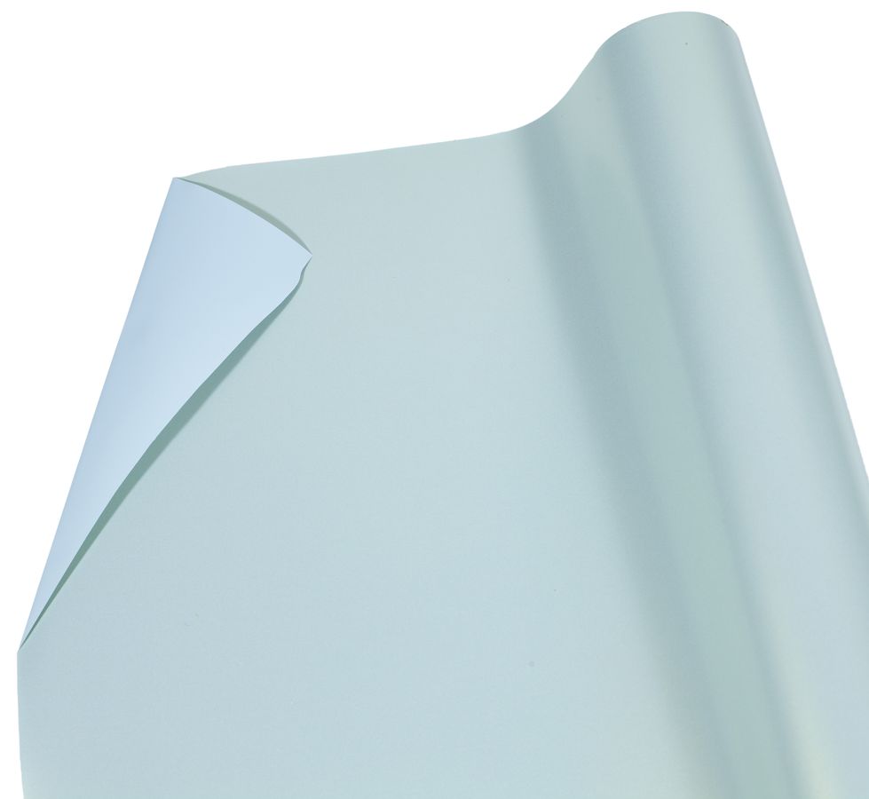 Плівка 0,6х9м, з золотим напиленням для квітів двостороння блакить (PTGD-11)