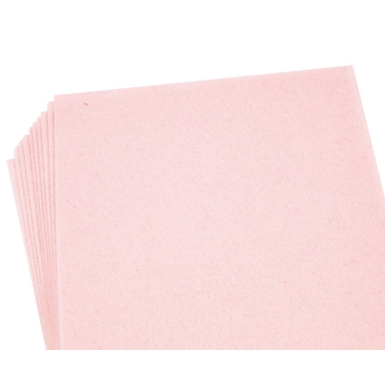 Фетр 20 х 30см, 1,2мм, 10 листів, рожевий Рожевий Unison (170HQ-030)