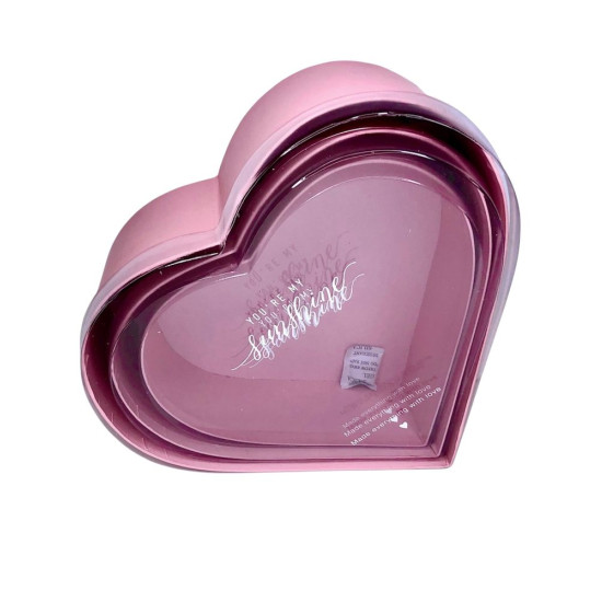 Набір коробок 3 шт з прозорими кришками (092967)