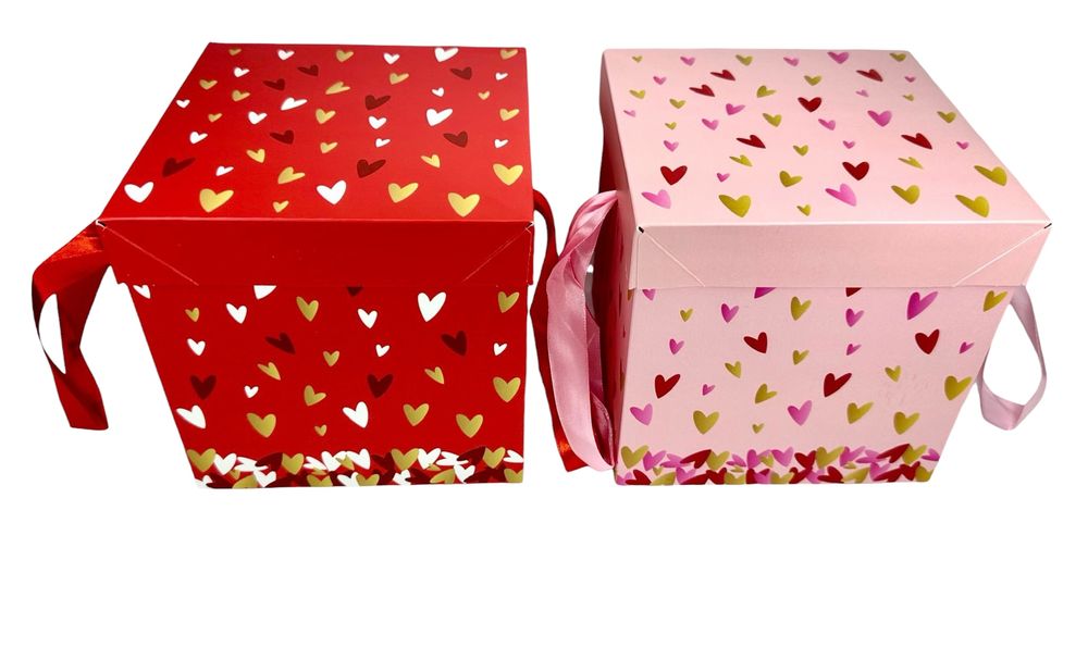 Коробка-бокс розбірна 15 x 15 x 15см (12шт/уп) (11382-12M)