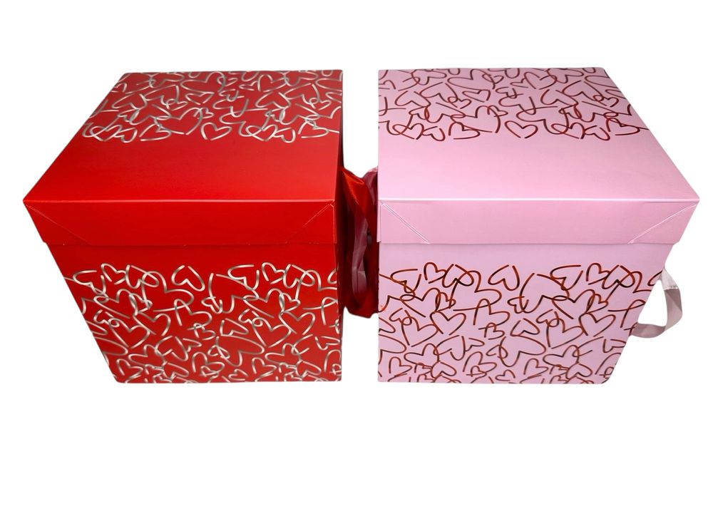 Коробка-бокс розбірна 20 x 20 x 20см (12шт/уп) (11382-57L)