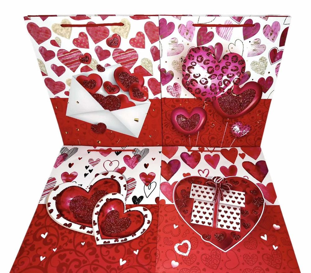 Пакет подарунковий 210гр, 18 х 23 х 8,5см (12шт/уп) (11382-57-192S)