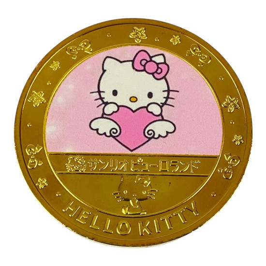 Монета-сувенир Kitty Cat, 4см в капсулах (Cs - 1000)