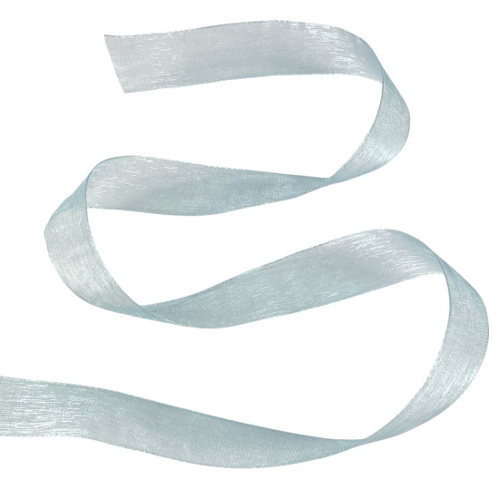 Стрічка з органзи " морська хвиля" 2,0 см х 50 ярдів Marill (D02020-1093)