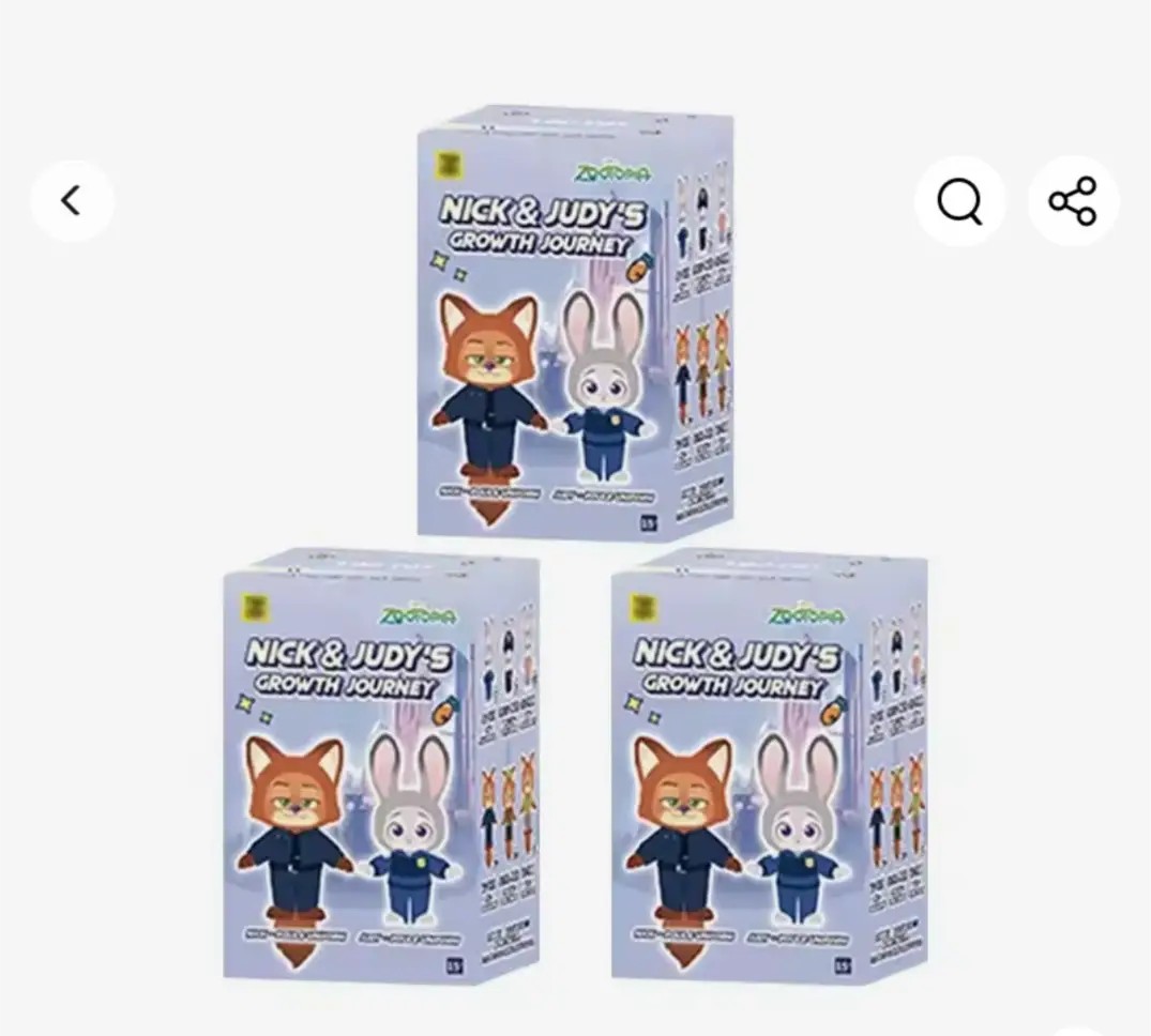 М'яка іграшка-сюрприз Зоотрополіс 2 сезон в коробочці, 16 х 11 х 6см Різнокольоровий MINISO (003-2025)