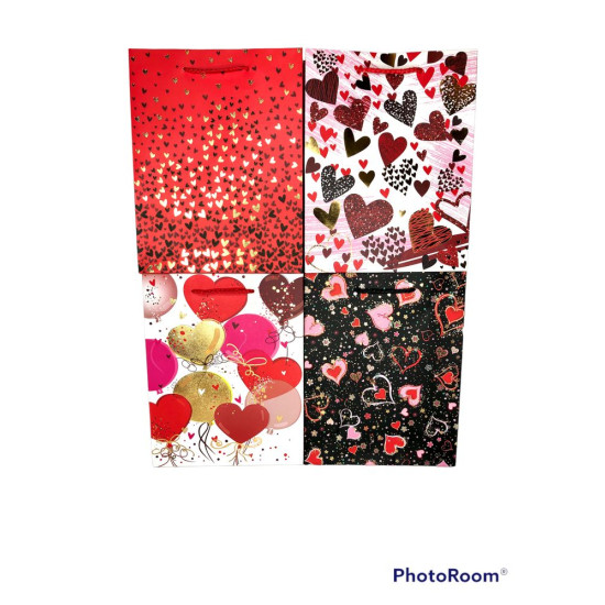 Пакет подарочный 210гр, 18 х 23 х 8см (12шт/уп) (10348-44)