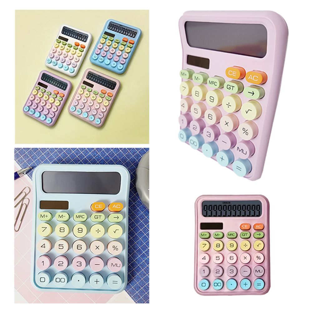 Калькулятор 12 х 16см, сонячний і батарейка (KK-2280)