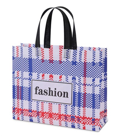 Сумка-шопер пластикова 32 х 27 х 10см (63-1-5-1008)