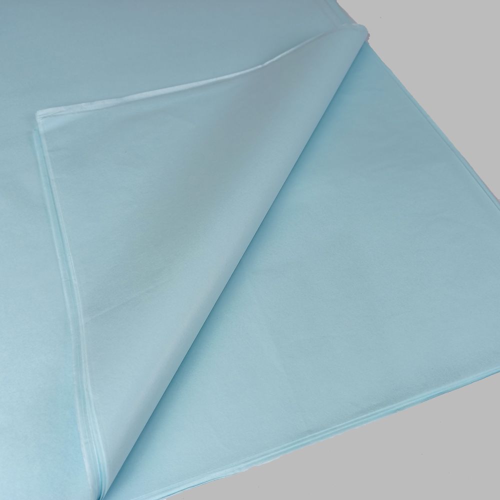 Папір тиш'ю, 50х70 см, блакитний, 40 шт в упак (j00162-131)