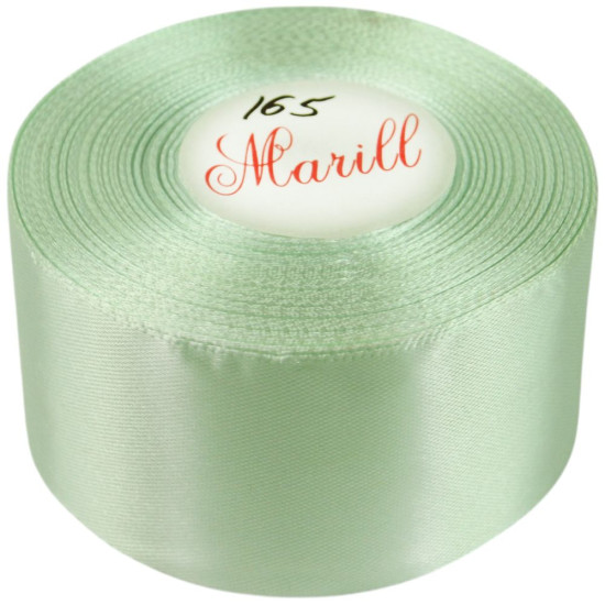 Атласна стрічка 5см (±5мм) x 33м Сірий Marill (LA5033-165)