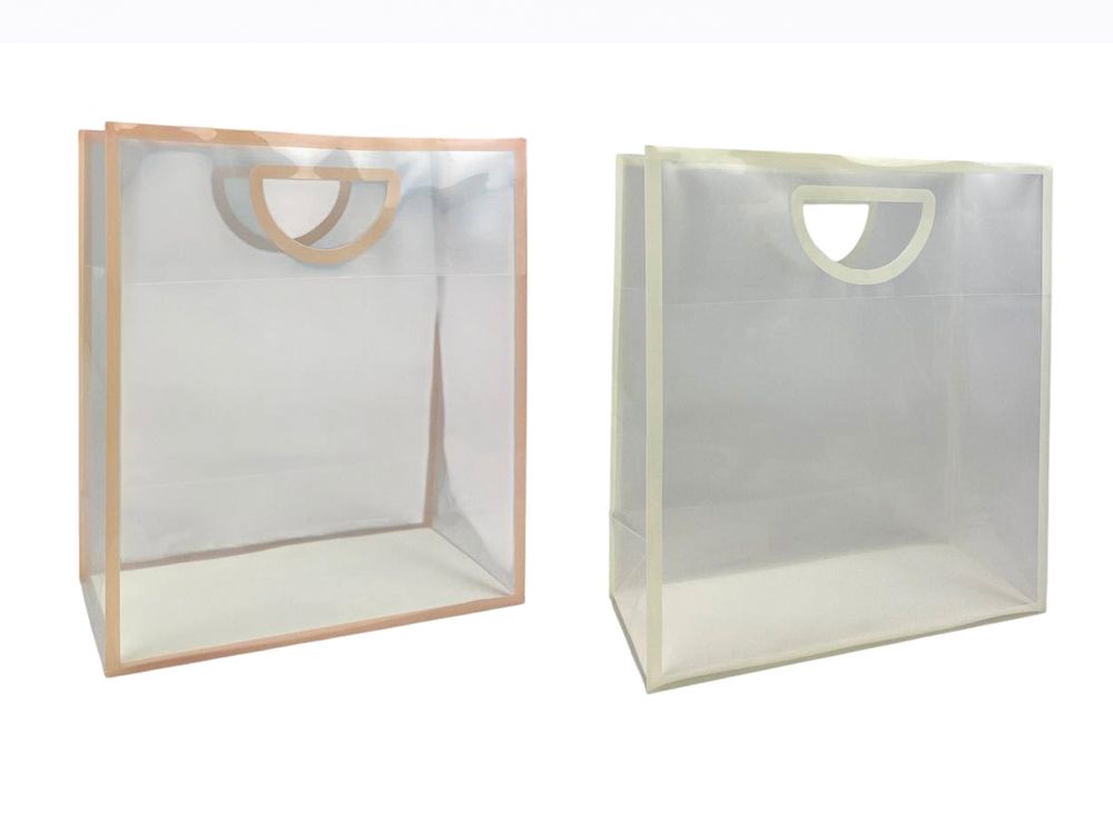 Пакеты прозрачные пластиковые 2 цвета, 28 х 25 х 11,5см Разноцветный Unison (PPWKSz649)