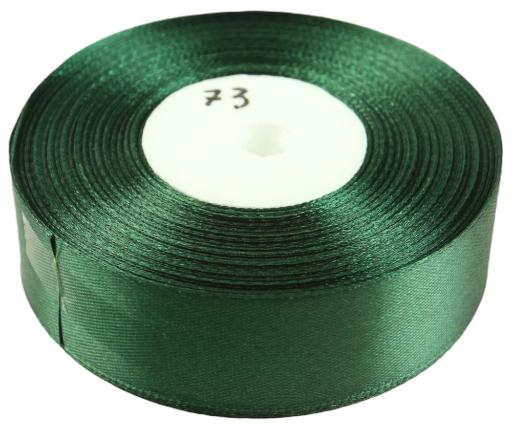 Атласна стрічка 2,5см x 33м Зелений Marill (LA2533-73)